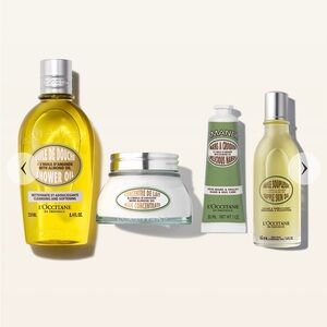 L'Occitane Almond Shower Oil Set - body care collection